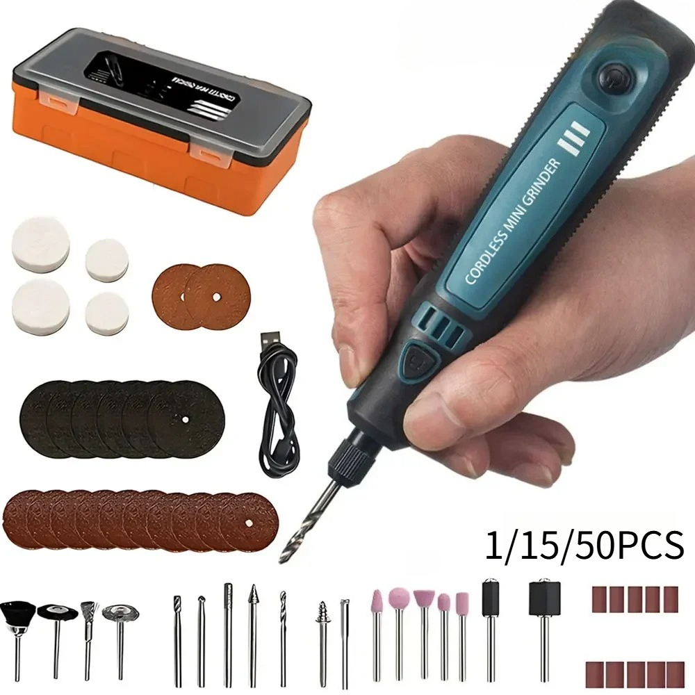 Women Accessories Gift Set - USB Cordless Electric Grinder Portable Carving