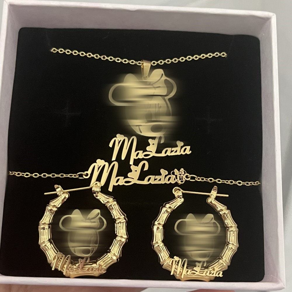 Women Accessories Gift Set - DUOYING Custom Character Jewelry Set Personalized