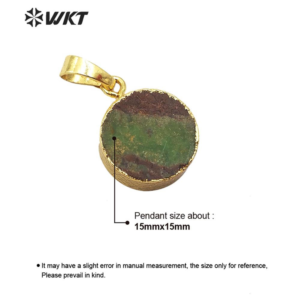 Women'S Accessories Australia - WT-P1509 Populared Natural Australia Chrysoprase Pendant