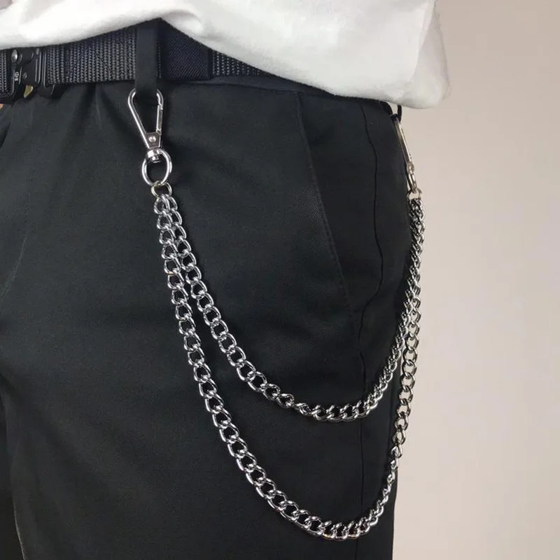 Women'S Jeans Accessories Chain - Waist Key Chain Wallet Jeans Hip-hop