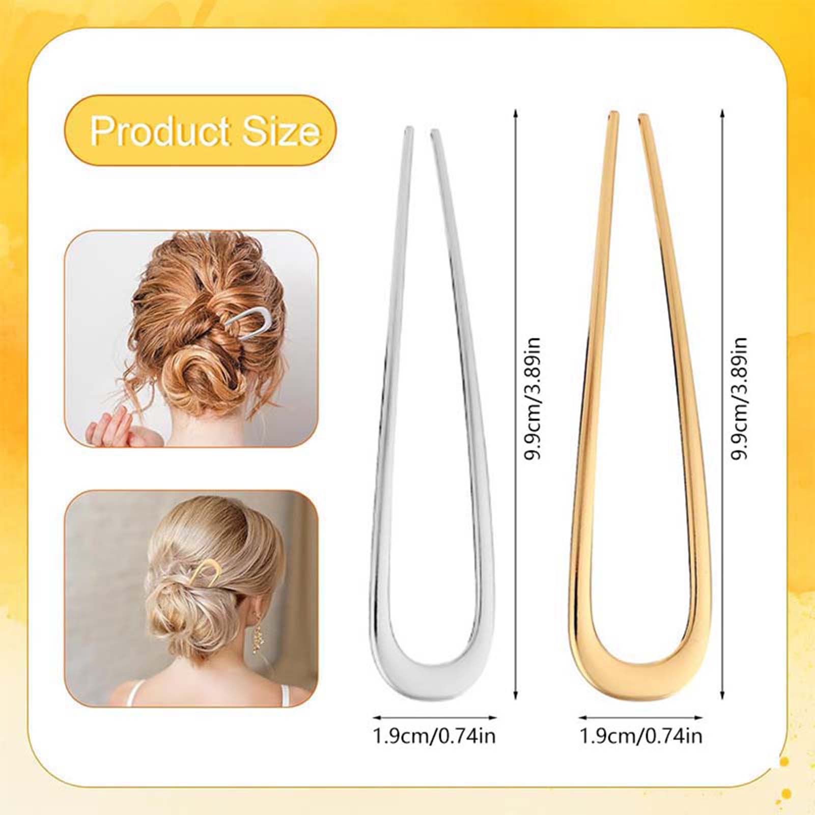 French U Shaped Hair Pins Vint - Hair Fork Stick recension och pris