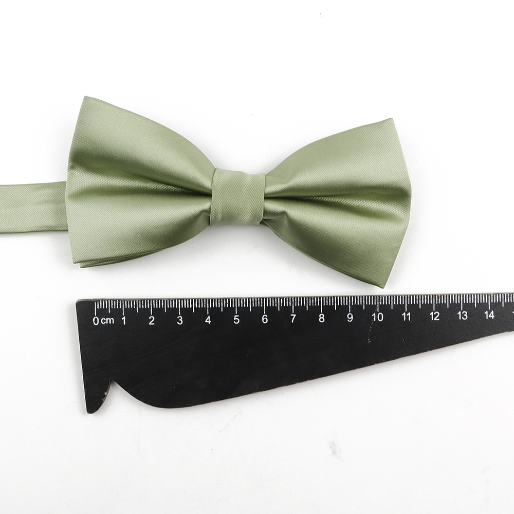 New Men's Solid Color Tie Sage - Women Accessories Business recension och pris