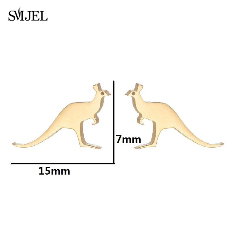Mini Australia Kangaroo Studs  - Women'S Accessories Australia recension och pris