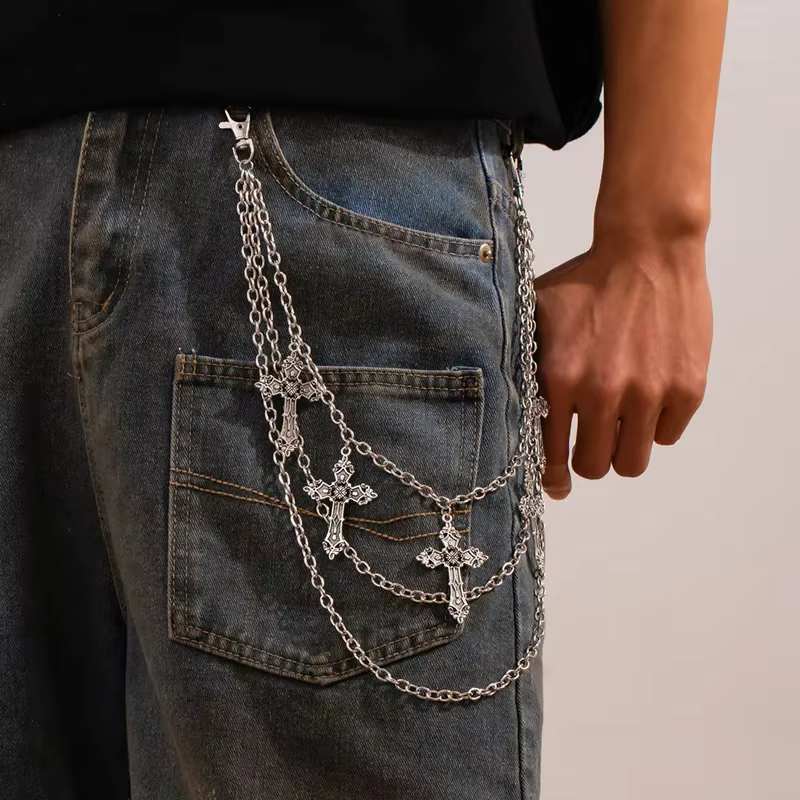 Fashion Punk Metal Pants Chain - Women'S Jeans Accessories Chain recension och pris