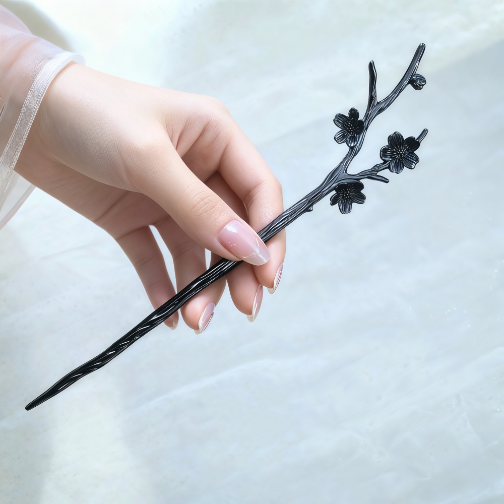 Enamel Alloy Hairpin For Women - Hair Fork Stick recension och pris