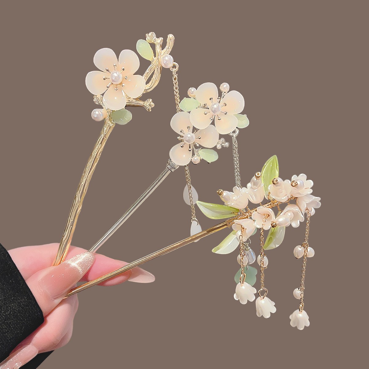 Vintage Chinese Style Tassel H - Hair Fork Stick recension och pris