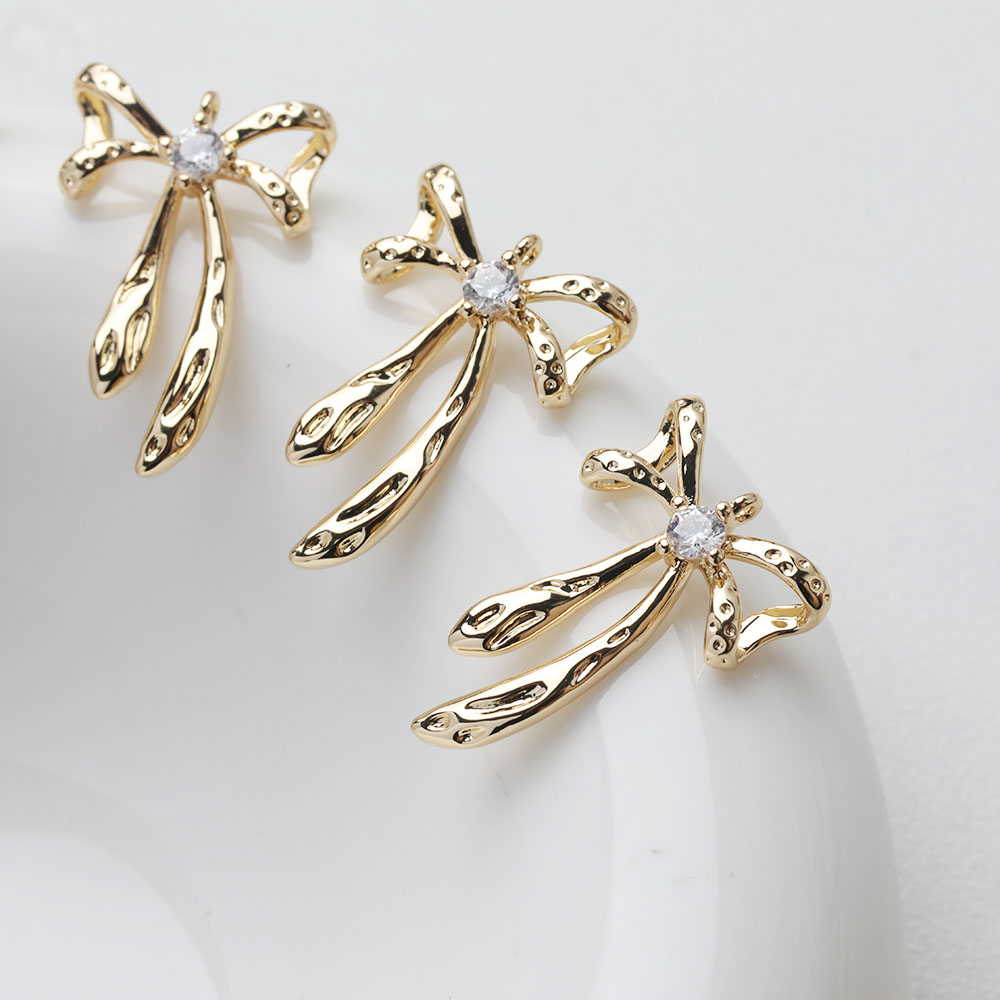 4PCS Dainty Bow Charm Jewelry  - Charm Necklace Dainty recension och pris