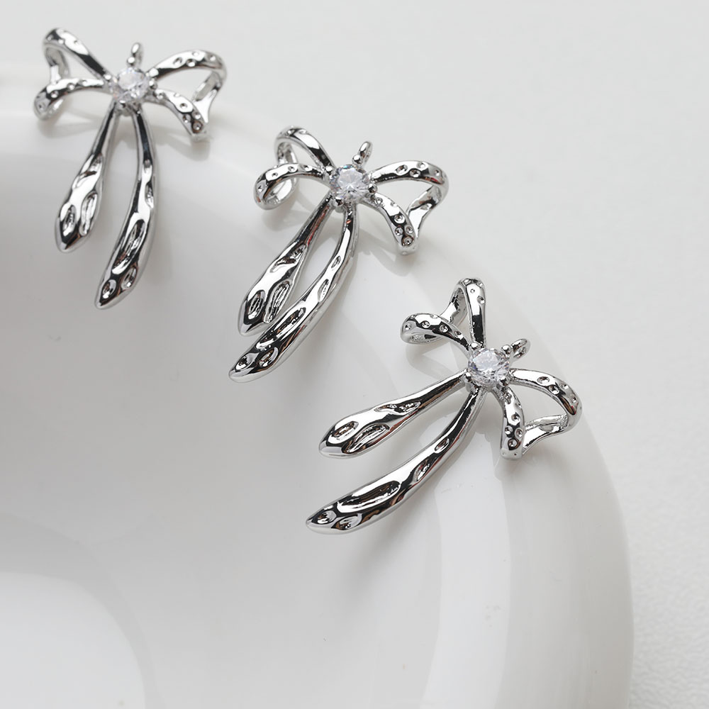4PCS Dainty Bow Charm Jewelry  - Charm Necklace Dainty recension och pris