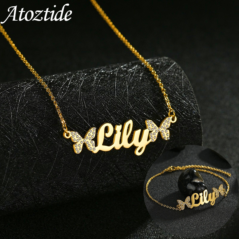 Atoztide Customized Jewelry Se - Women Accessories Gift Set recension och pris