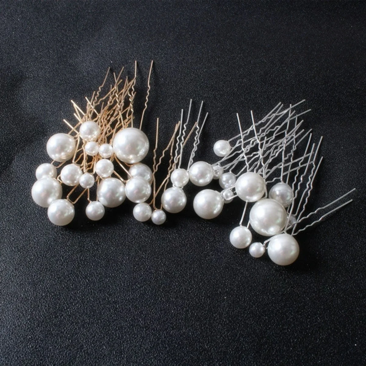 Pearl Hairpins 18Pcs U-Shaped  - Women Accessories Gift Set recension och pris