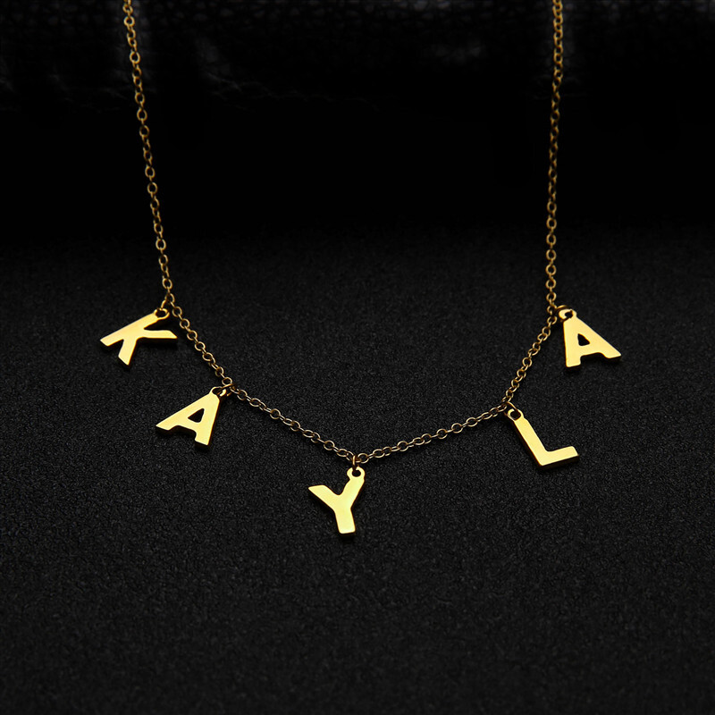 Amxiu Personalized 925 Sterlin - Women Accessories Name In English recension och pris
