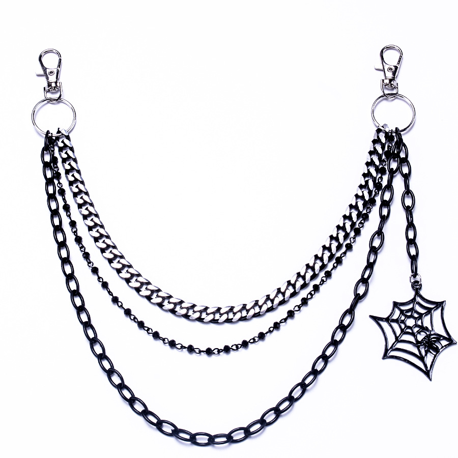 Halloween Spider Web Pants Cha - Women'S Jeans Accessories Chain recension och pris