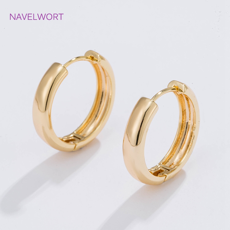 6 Sizes Gold Plated Circle Hoo - Women Accessories Gift Set recension och pris
