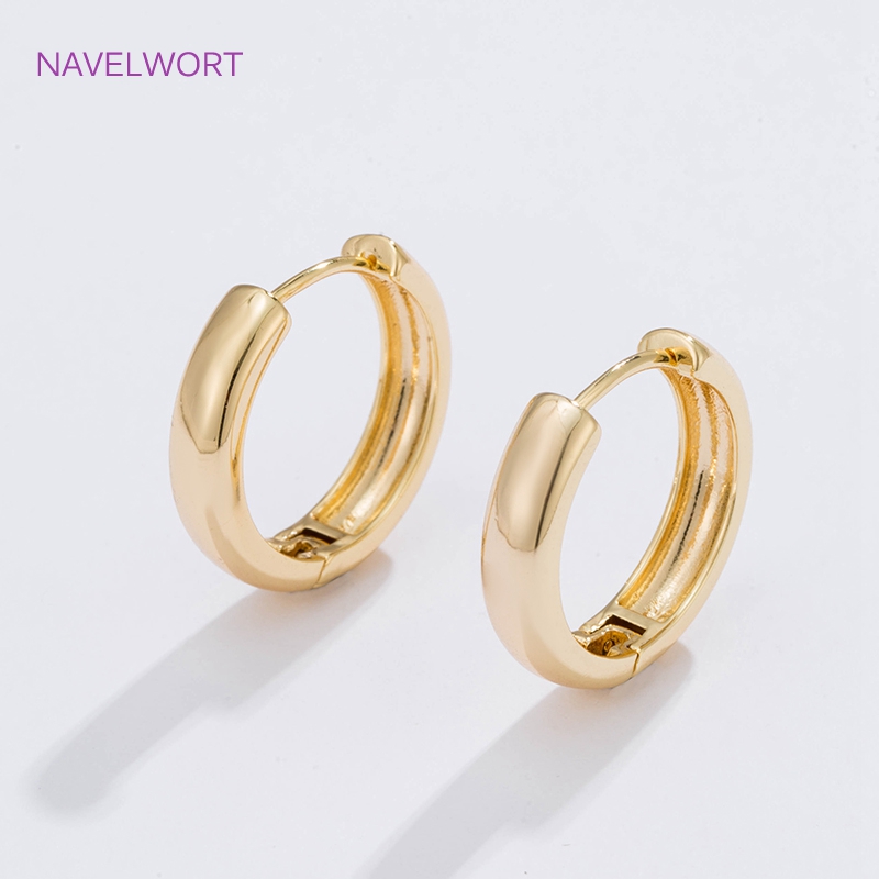 6 Sizes Gold Plated Circle Hoo - Women Accessories Gift Set recension och pris