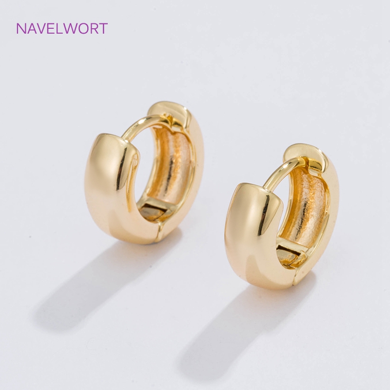 6 Sizes Gold Plated Circle Hoo - Women Accessories Gift Set recension och pris