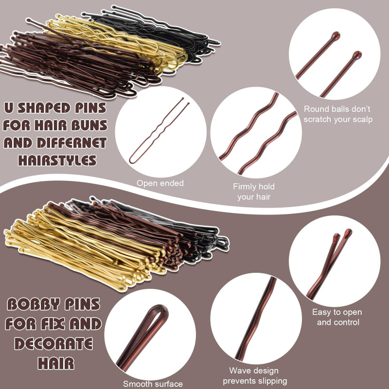 480Pcs Per Box Hair Styling Ac - Hair Fork Stick recension och pris