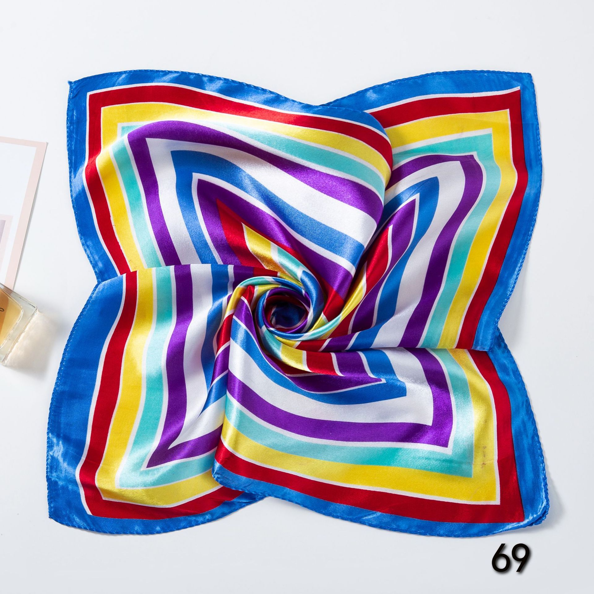 50*50cm Square Silk Scarves Sc - Women Accessories Business recension och pris