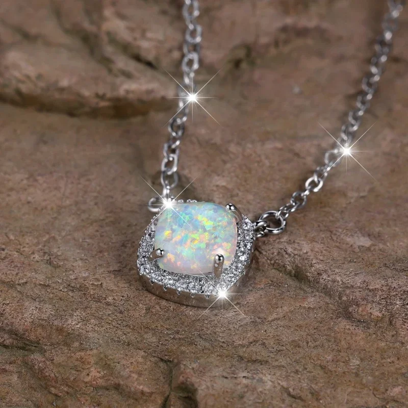 White Zircon Necklace for Wome - Women'S Accessories Australia recension och pris