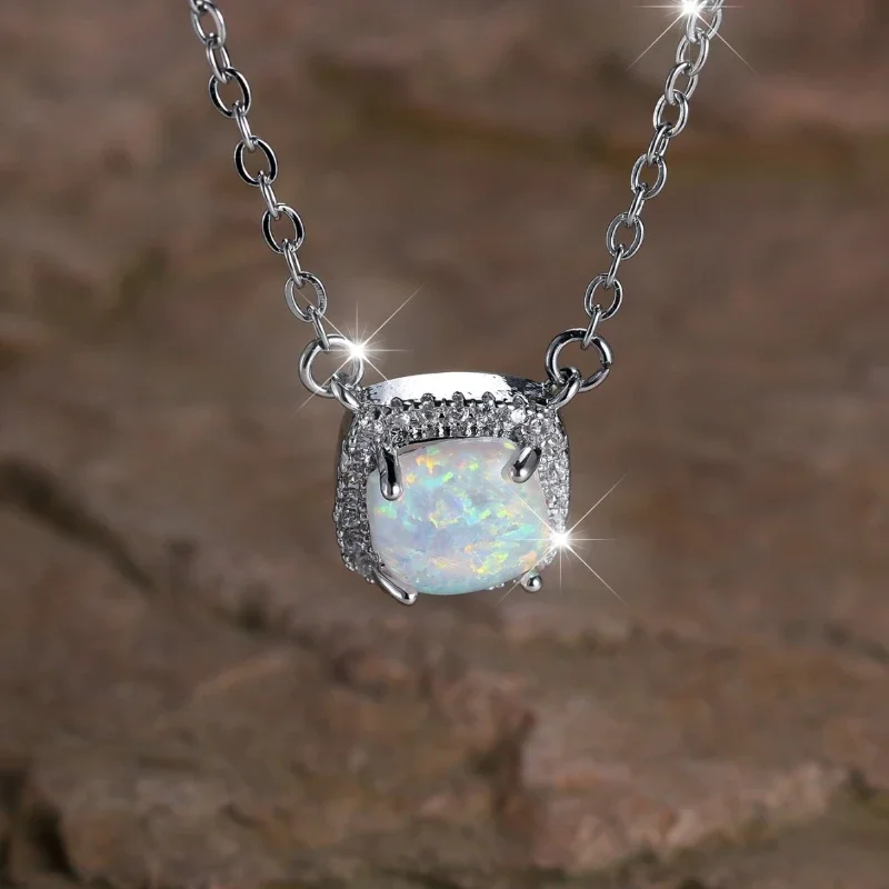 White Zircon Necklace for Wome - Women'S Accessories Australia recension och pris