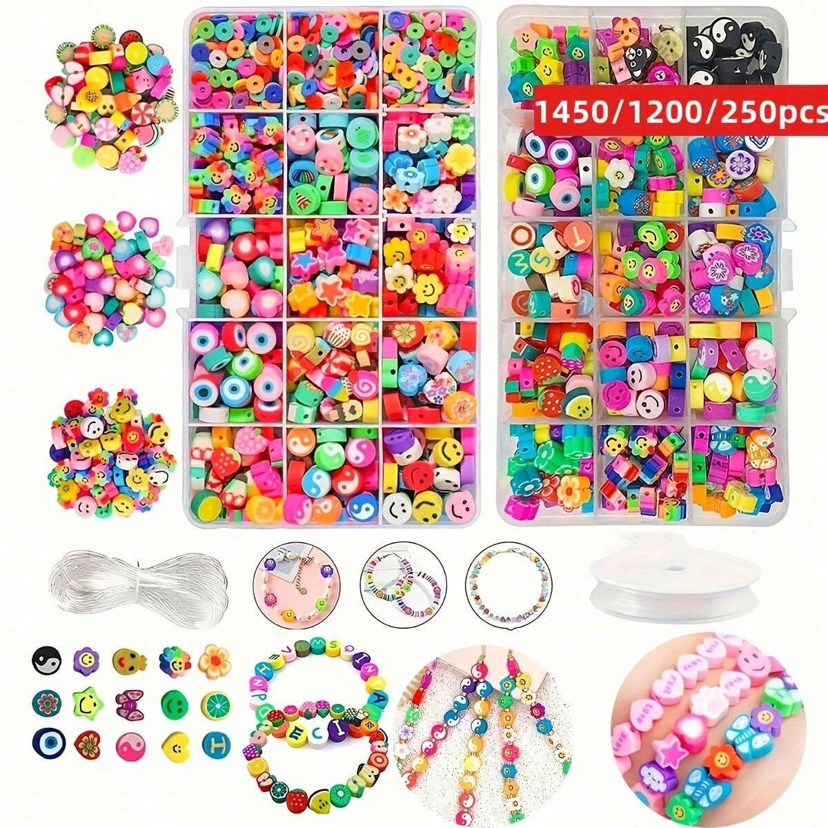 1450/1200/250pcs Polymer Clay  - Women Accessories Gift Set recension och pris