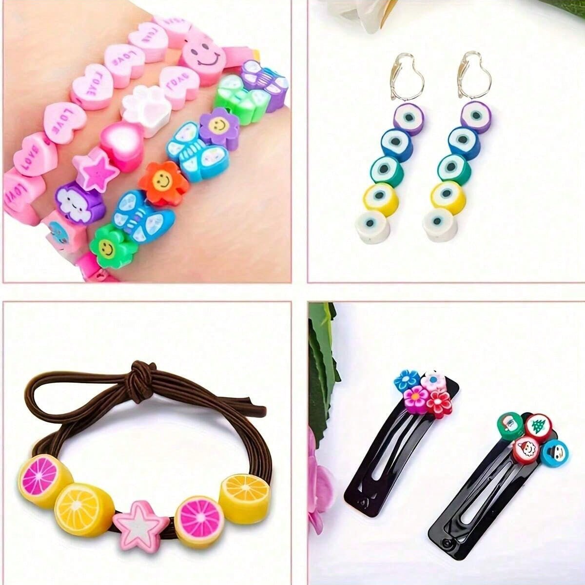 1450/1200/250pcs Polymer Clay  - Women Accessories Gift Set recension och pris
