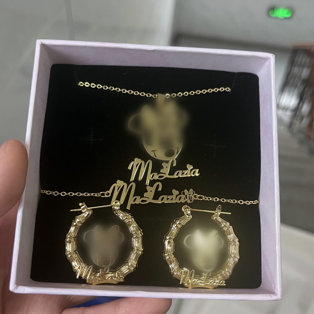 DUOYING Custom Character Jewel - Women Accessories Gift Set recension och pris