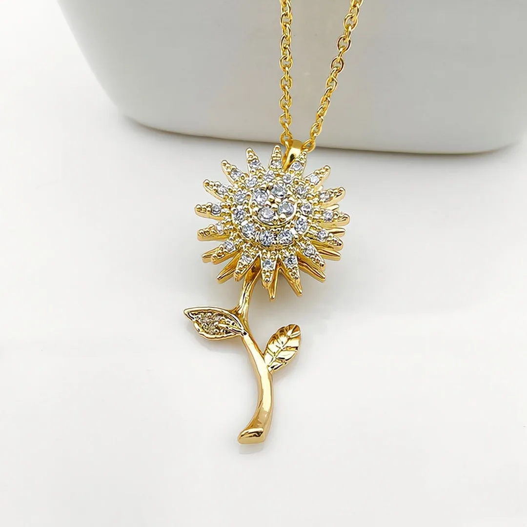 Stainless Steel Rotatable Spin - Charm Necklace Dainty recension och pris