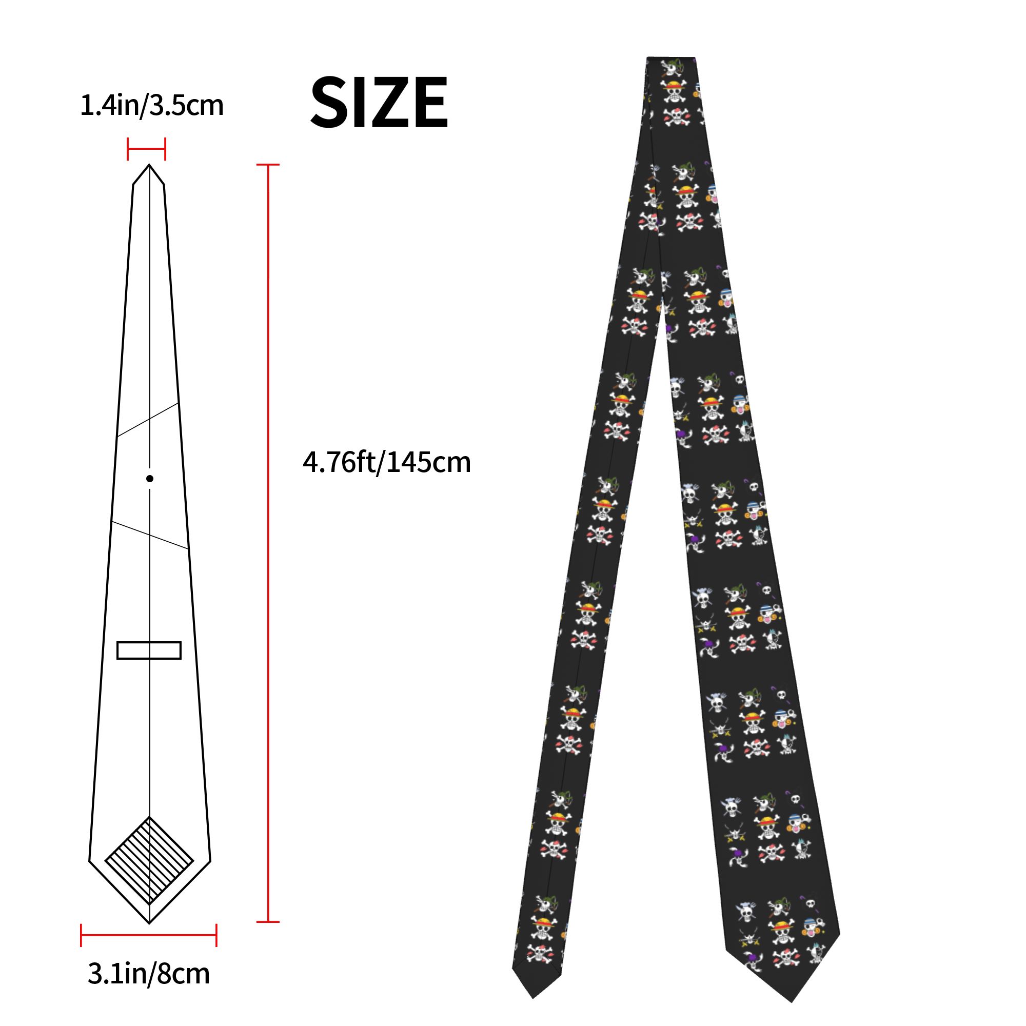 Necktie One Pirate Flag Logo P - Women Accessories Business recension och pris
