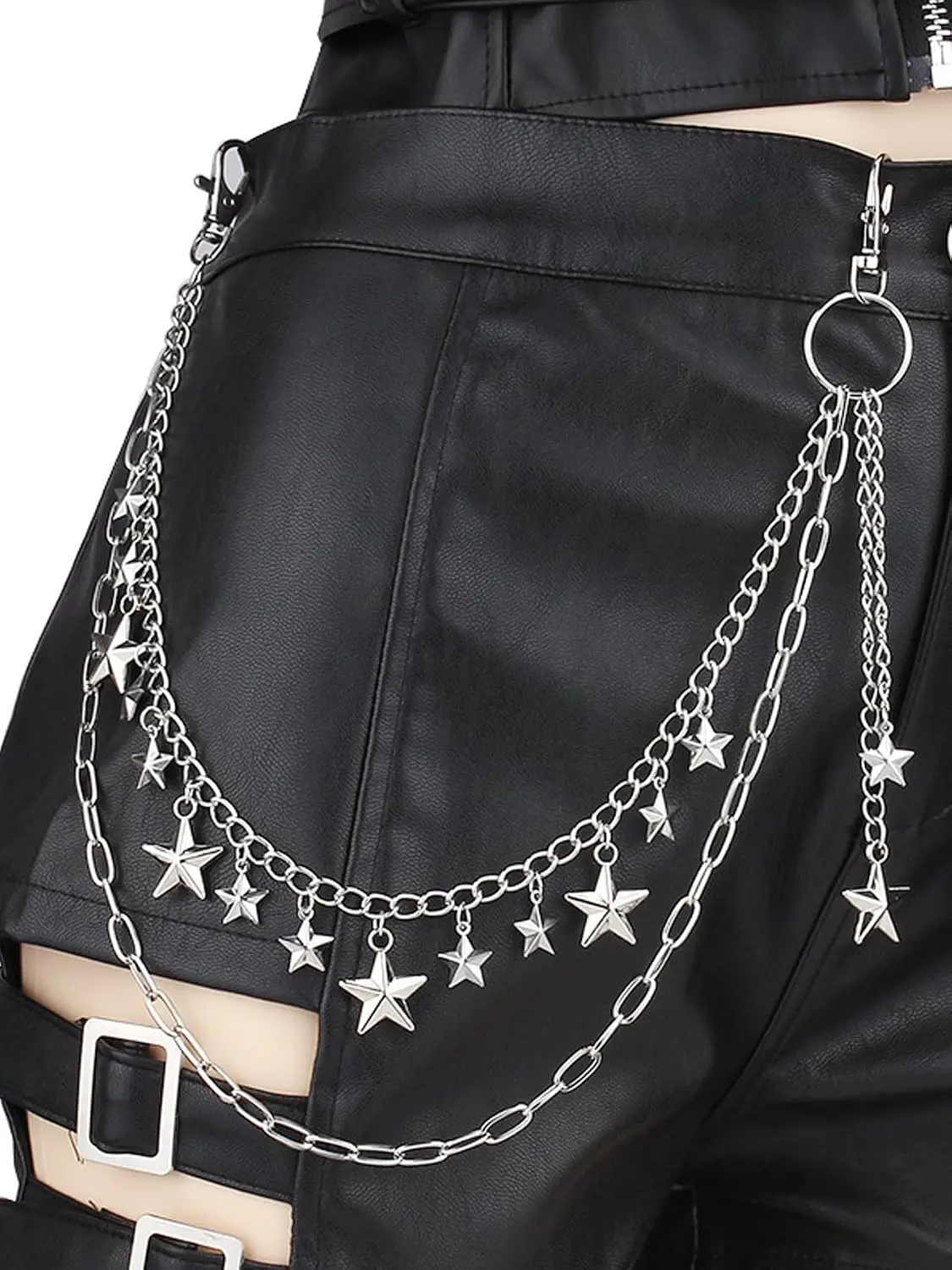 Punk Style Metal Fashion Waist - Women'S Jeans Accessories Chain recension och pris