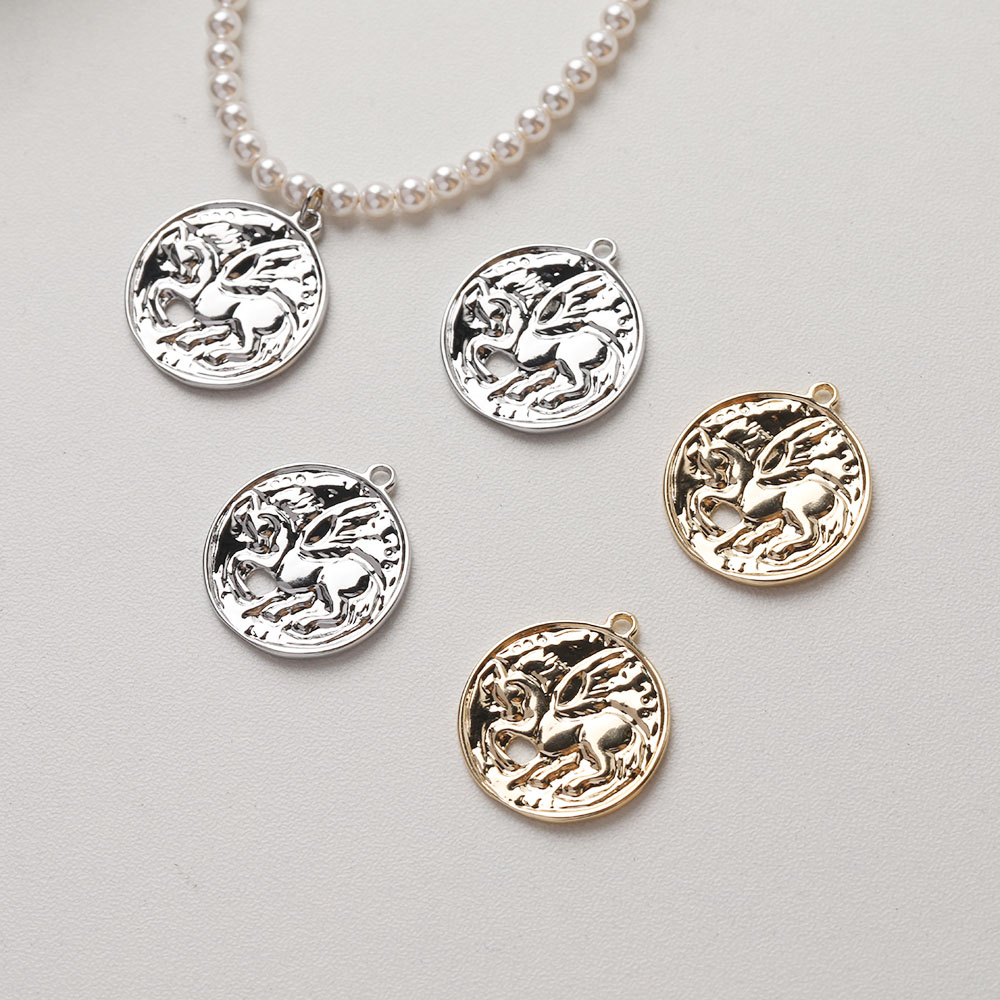 4pcs Dainty Unicorn Charms for - Charm Necklace Dainty recension och pris
