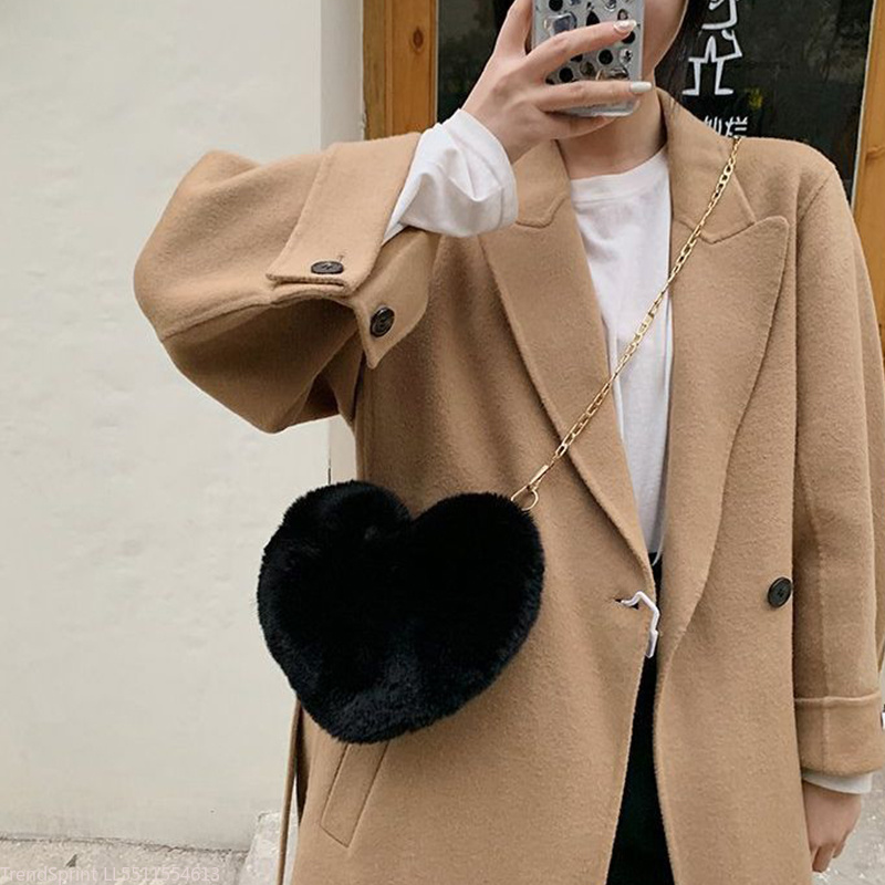Fashion Women Heart Shaped Fau - Women'S Accessories Handbags recension och pris