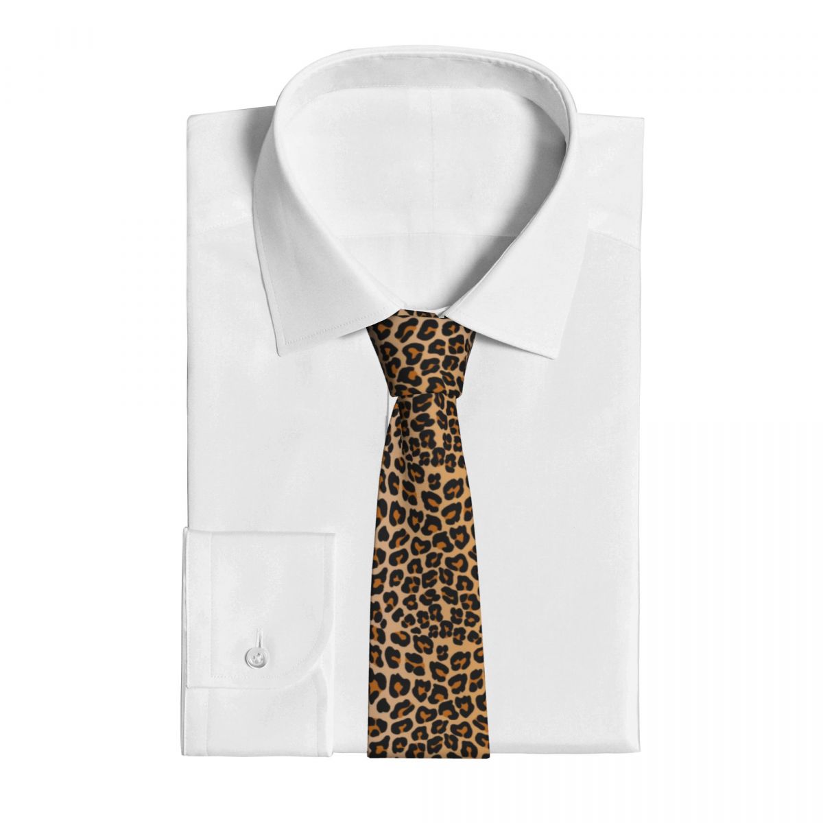 Leopard Men Women Necktie Slim - Women Accessories Business recension och pris