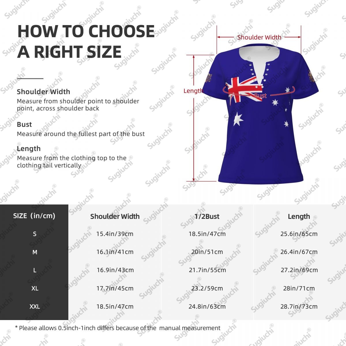 2025 Australia Flag Sexy Deep  - Women'S Accessories Australia recension och pris