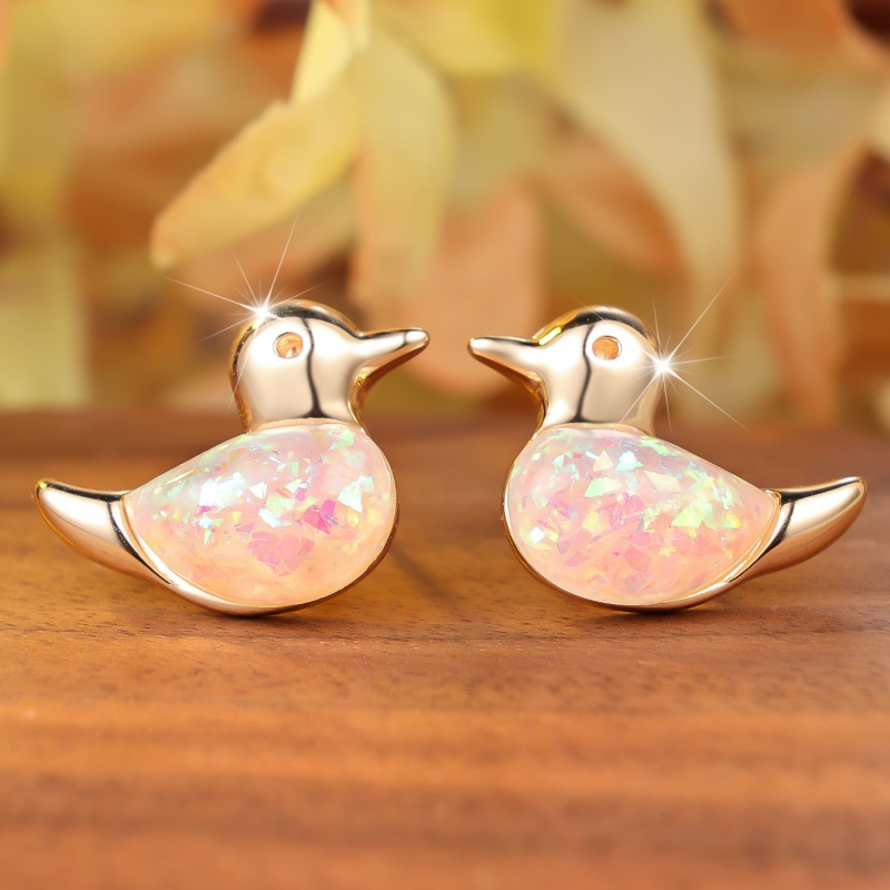 Korean Cute Yellow Duck White  - Women'S Accessories Australia recension och pris