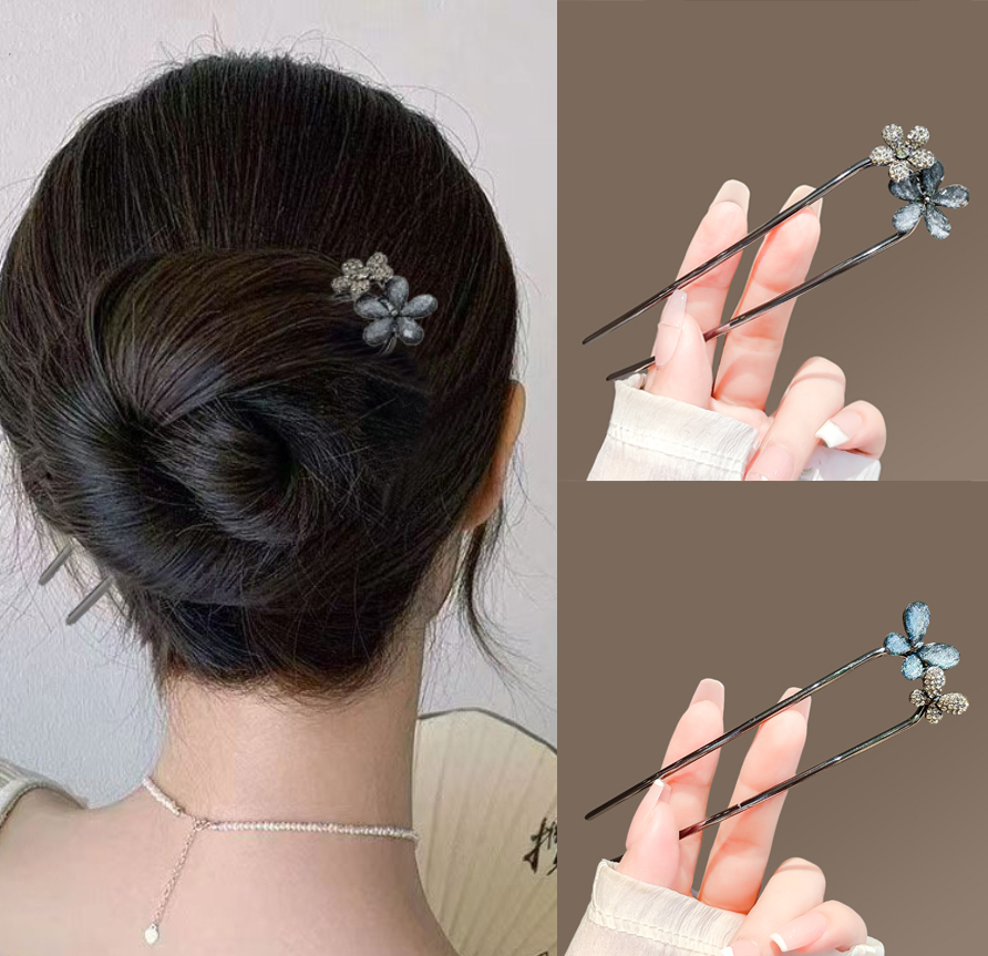 Vintage Floral Butterfly Hair  - Hair Fork Stick recension och pris