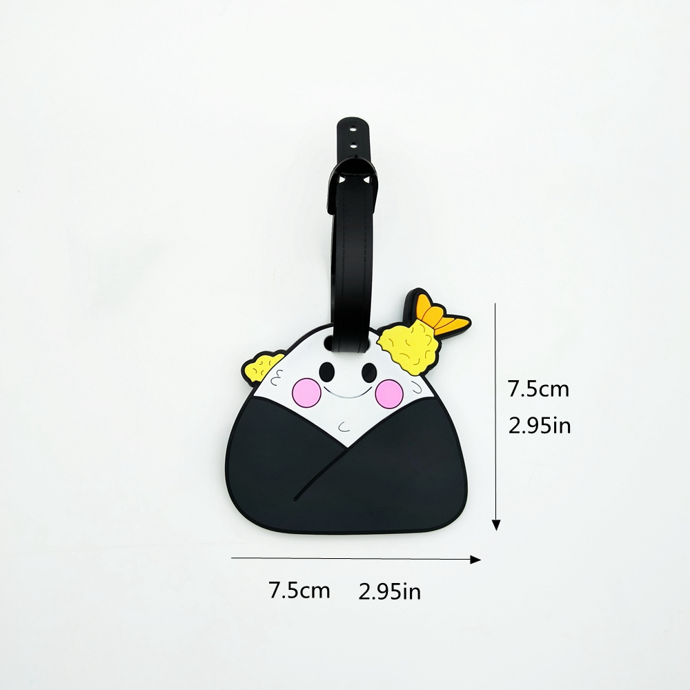 2pcs Cute Zongzi Food Luggage  - Women Accessories Business recension och pris