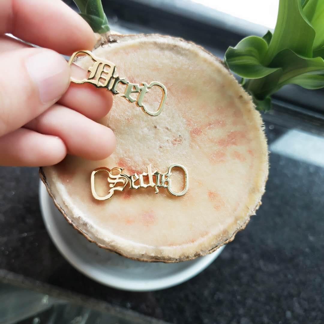 Stainless Steel  Custom Name S - Women Accessories Name In English recension och pris